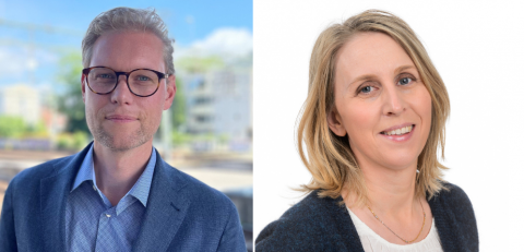 John Hultén och Helena Svensson. Foto: Kennet Ruona.